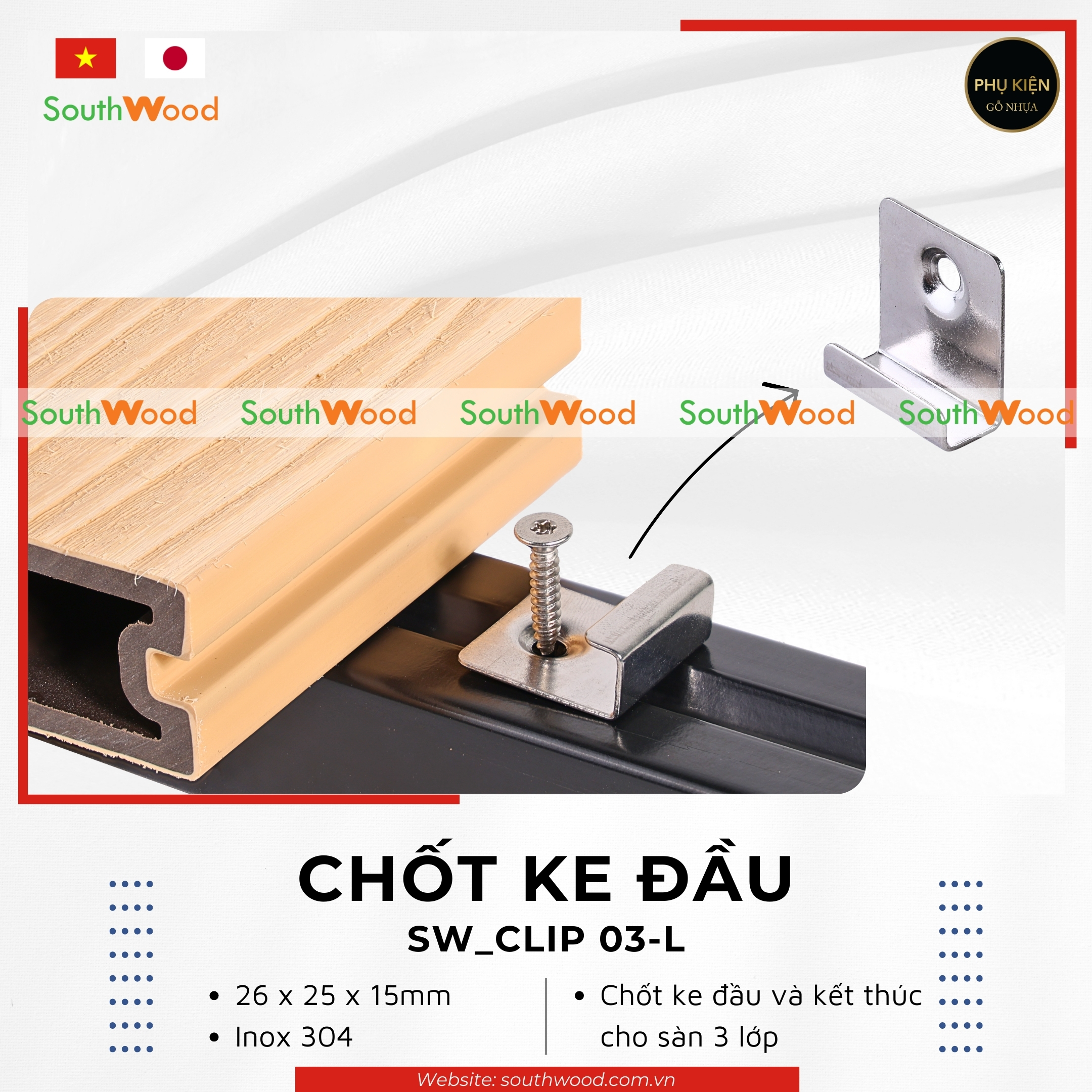 Chốt ke đầu mã SW_KEINOXU_3L