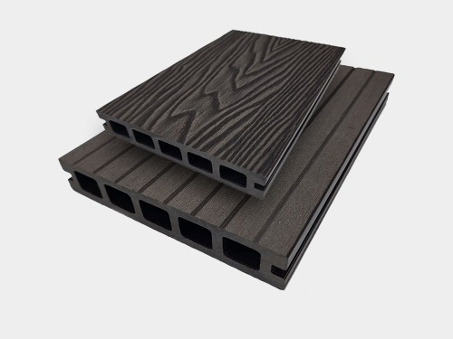 Sàn gỗ nhựa ngoài trời SW_D140H25_3D_01-coffee