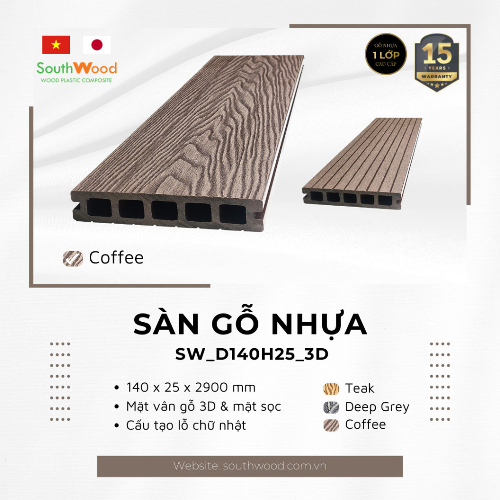 Công Ty Ván Sàn Gỗ Nhựa Ngoài Trời