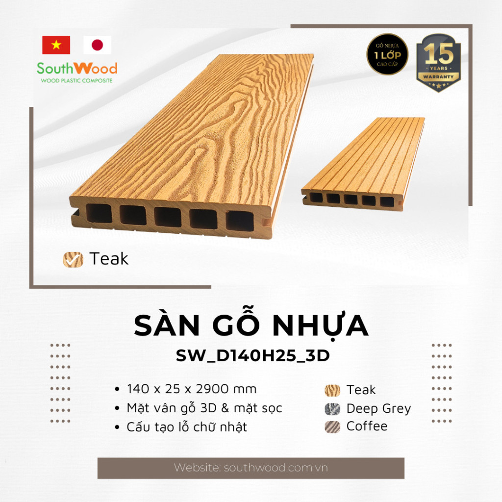 Công Ty Ván Sàn Gỗ Nhựa Ngoài Trời