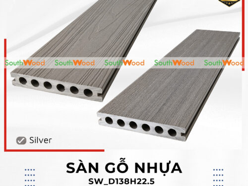 Sàn gỗ nhựa ngoài trời 2 da Southwood mã SW_D138H22.5