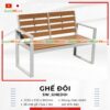 Ghế Đôi Gỗ Nhựa Ngoài Trời Southwood Cao Cấp