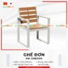 Ghế Đơn Gỗ Nhựa Ngoài Trời 2 Lớp Southwood Cao Cấp