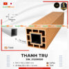 Thanh trụ gỗ nhựa 1 da mã SW_S120H120