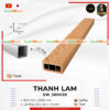 Thanh lam gỗ nhựa 1 da Southwood mã SW_S60H30