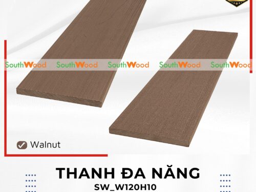 Thanh đa năng ốp cổng, hàng rào, trang trí gỗ nhựa ngoài trời Southwood
