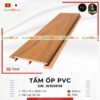 Tấm ốp tường ốp trần, ốp cổng gỗ nhựa ngoài trời, tấm ốp PVC phủ ASA