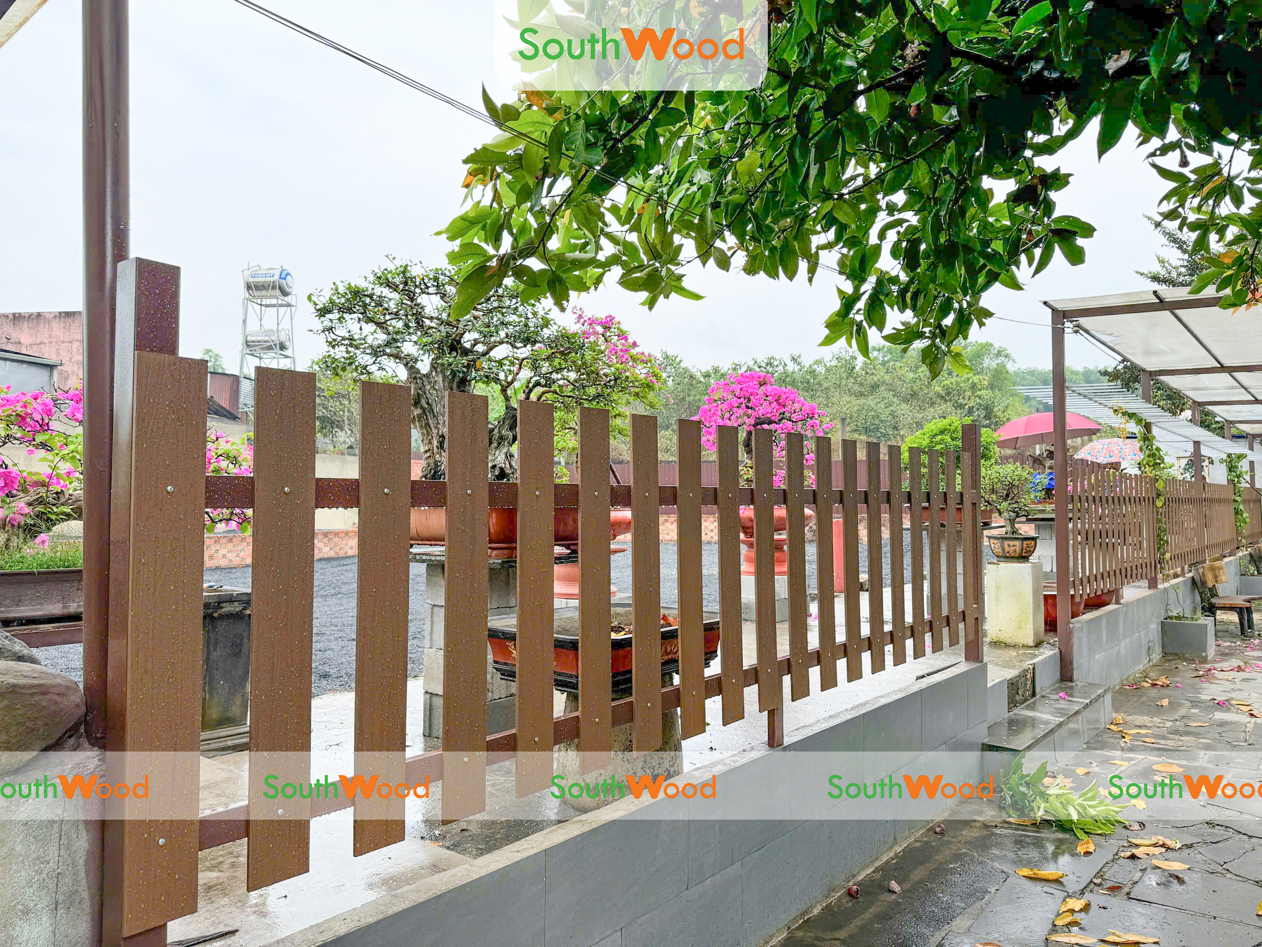 thanh đa năng gỗ nhựa ngoài trời