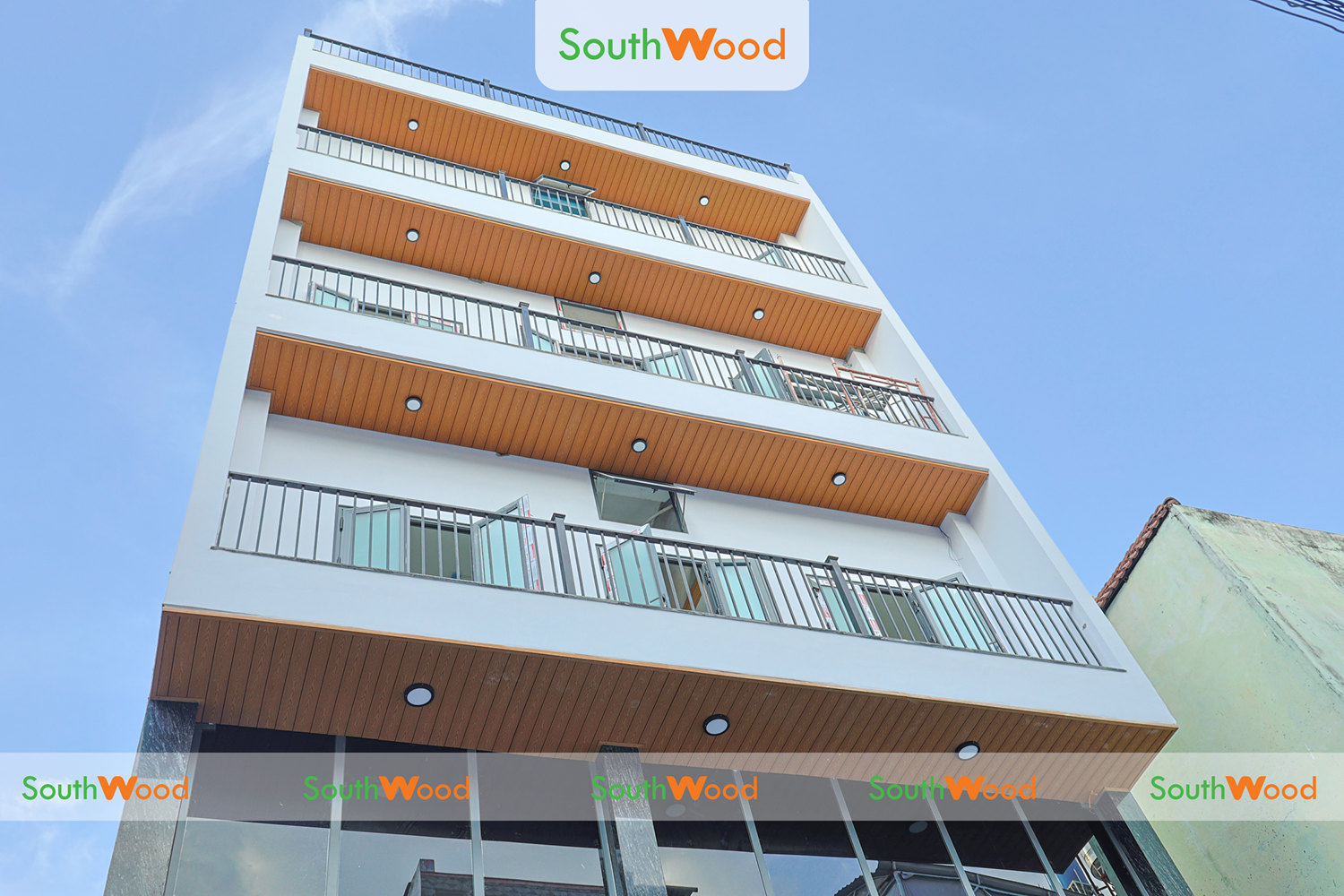 Tấm ốp gỗ nhựa ngoài trời SW_W146H20 Teak Tân Phú 1