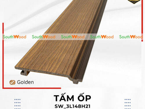 Tấm ốp gỗ nhựa ngoài trời 3 da Southwood, ốp tường ốp trần, ốp cổng