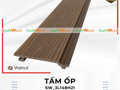 Tấm ốp gỗ nhựa ngoài trời 3 da Southwood, ốp tường ốp trần, ốp cổng
