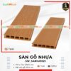 Sàn gỗ nhựa ngoài trời 1 da Southwood vân gỗ 3D